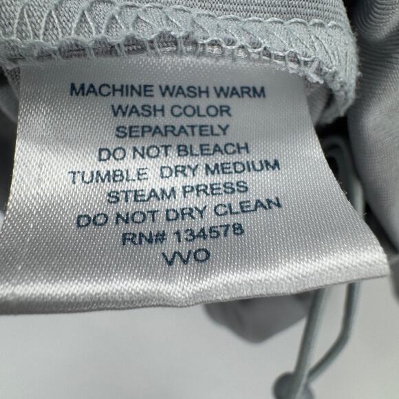 Vineyard Vines 1/4 Zip Mens Small Gray Pullover Cinch Waist Golf Performance Top - Picture 6 of 7